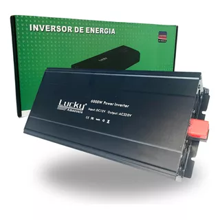 Inversor De Tensão 6000w Pico 12000w 12v 220v / V