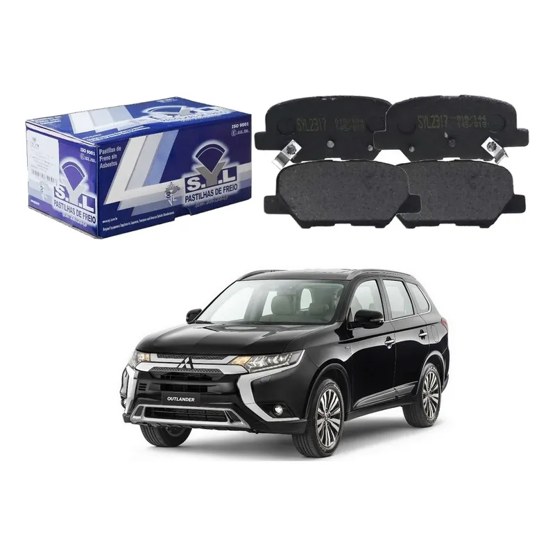 Pastilha Freio Traseira Outlander 2.0 2.2 3.0 Gt 2016 A 2022