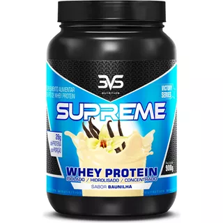 Whey Protein 3w Supreme Com 28g De Proteína Na Dose - 900g
