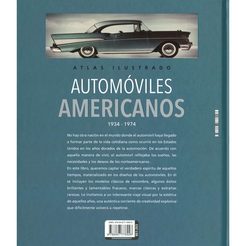 Libro De Automóviles Americanos 1934-1974