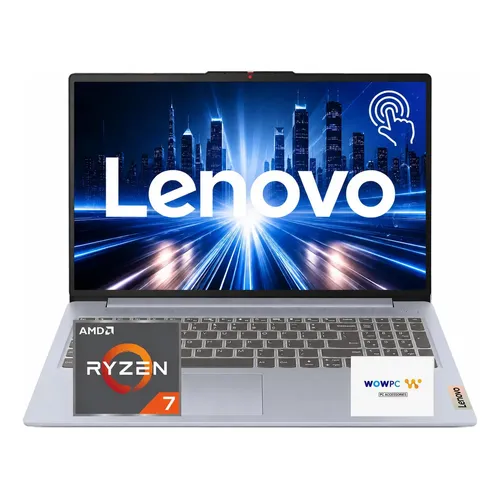 Laptop Lenovo Slim 3 15,6 Fhd Com Tela Sensível Ao Toque, R
