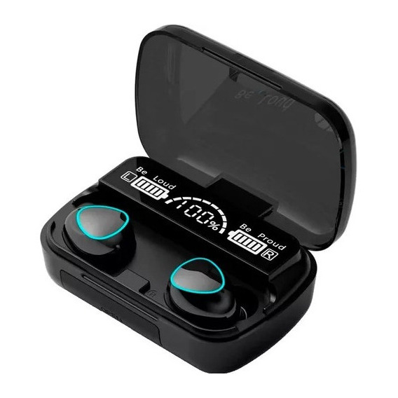 Auriculares Bluetooth M10 Pro Superior F9-5 Carga Celu Color Negro