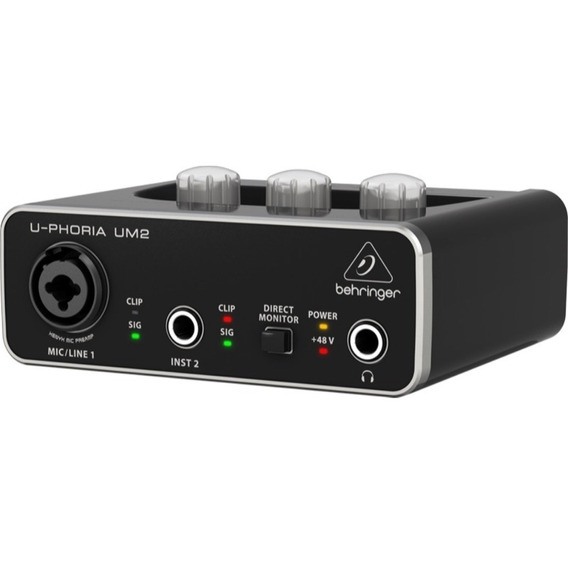 Interfaz De Grabación Behringer Um2 Interface U-phoria Um