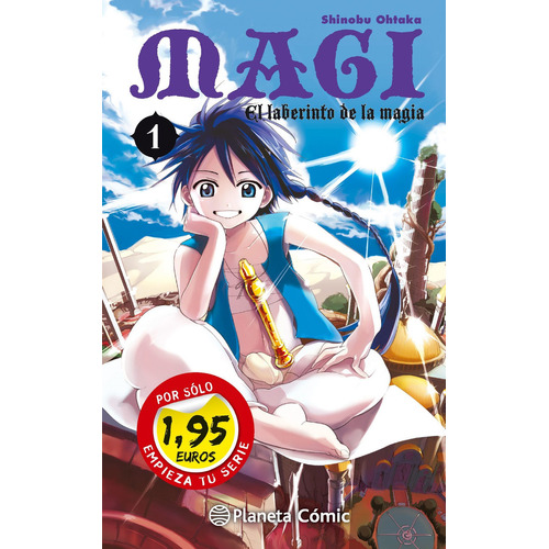 Mm Magi Nº 01 1,95, De Ohtaka, Shinobu. Editorial Planeta Cómic, Tapa Blanda En Español