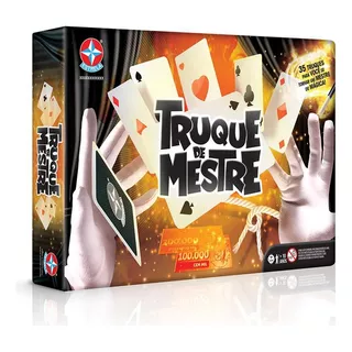 Jogo De Mestre - Estrela 33 Truques De Mágicas Para Crianças