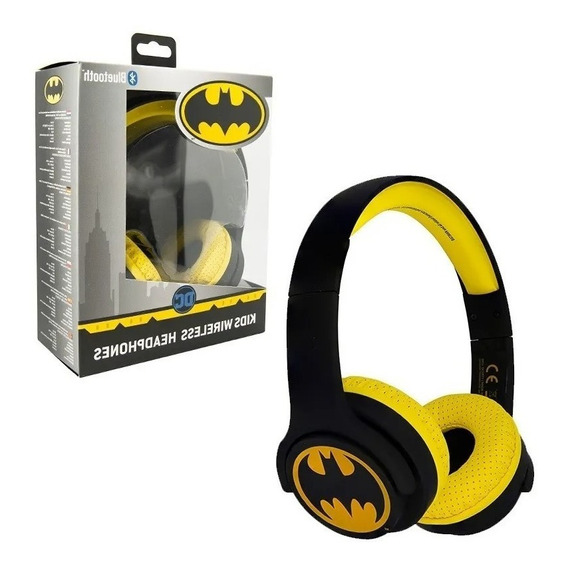 Audifonos Bluetooth Batman Otl Color Negro
