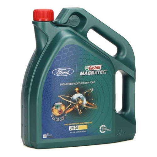 Aceite Para Motor 5w20 Castrol Ford Magnatec Dual Look E 5lt