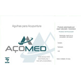 Agulhas Dryneedling Agulhamento A Seco 25x30 Açomed 1000uni