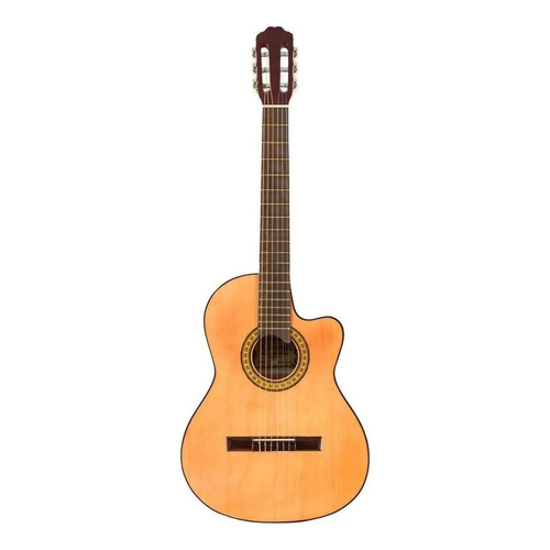 Guitarra criolla clásica Gracia M6 para diestros natural nogal