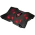 Bandeja Deepcooler Notebook Laptop Marvo Gamer Led - Otec Color Negro Led Rojo