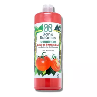  Shampoo Baño Botanico Extracto De Jitomate (brillo) 1l