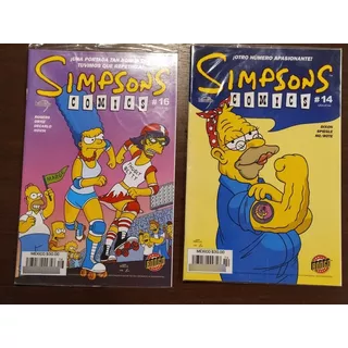Cómics De Los Simpson. De Colección. Números 14 Y 16
