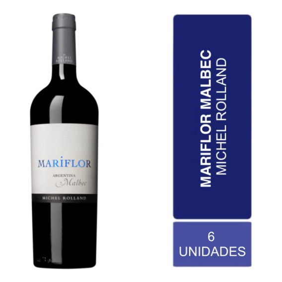 Vino Mariflor Malbec Caja X 6 X 750ml.  Envío Gratis!