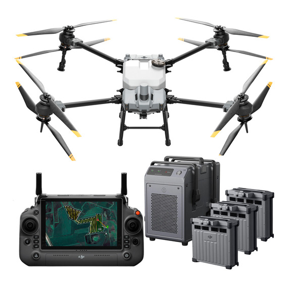 Drone Agras T40 Dji Combo Baterías Control Cargador Rociador