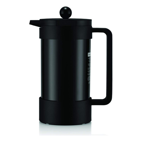 Bodum Cafetera De Prensa Francesa Sostenible De Frijoles, 3. Color Negro