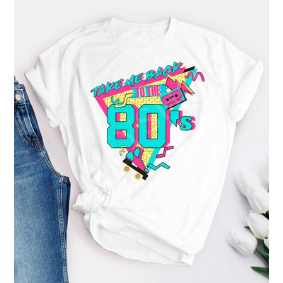 Playera De Los 80s I Love 80s