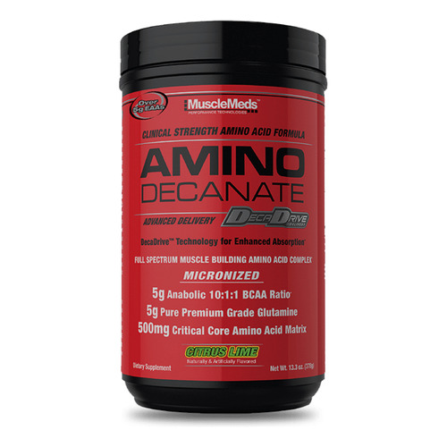 Musclemeds Amino Decanate Post workout 30 Servicios