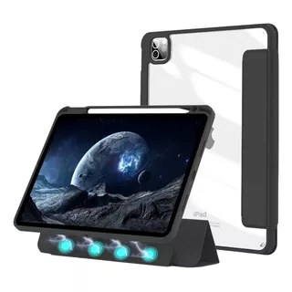 Capa Case Pasta Magnética Transparente Para iPad Air 4 E 5 