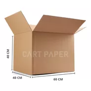 Cajas De Cartón 60x40x40 Mudanza / Pack 5 Cajas / Cart Paper