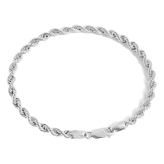 Pulsera Torsal Hombre Plata Ley 950