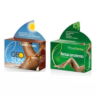 Poweza Duo Pack Geosun + Betacaroteno, Sun Power