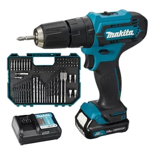 Taladro Rotomartillo 12v Inalambrico 75 Acc Hp333d Makita Color Azul Makita Frecuencia 60hz