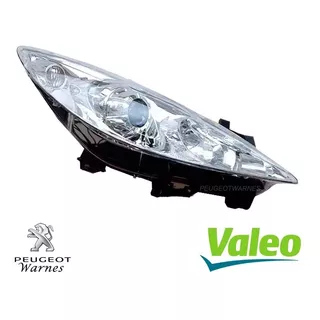 Optica Derecha Lente Liso Valeo Peugeot 307 Diesel 06-11