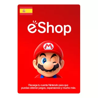 Nintendo Eshop Gift Card España Entrega Inmediata Promoción 