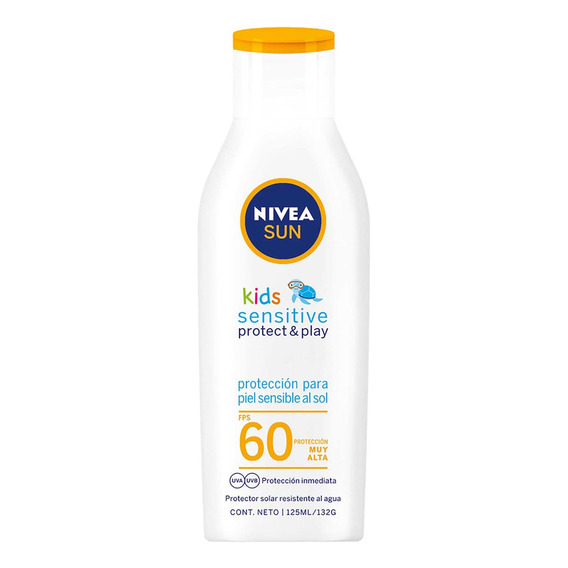 Nivea Sun Protect & Sensitive Kids Fps 60 125ml