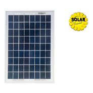 Painel Placa Solar Fotovoltaica Komaes Km 10w Padrão 12v