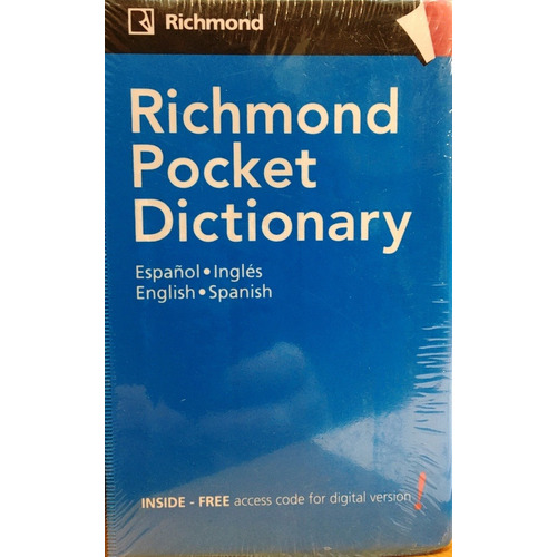 Richmond Pocket Dictionary Spanish/english With Cd-rom