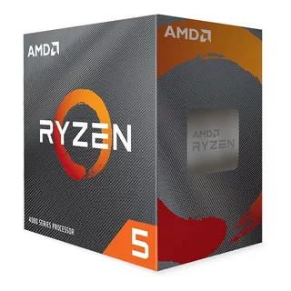 Procesador Gamer Amd Ryzen 5 4600g 100-100000147box  De 6 Núcleos Y  4.2ghz De Frecuencia Con Gráfica Integrada