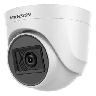 Camera Dome Hikvision 2megas 1080p L 2,8mm 24leds 4x1+brinde Cor Branco
