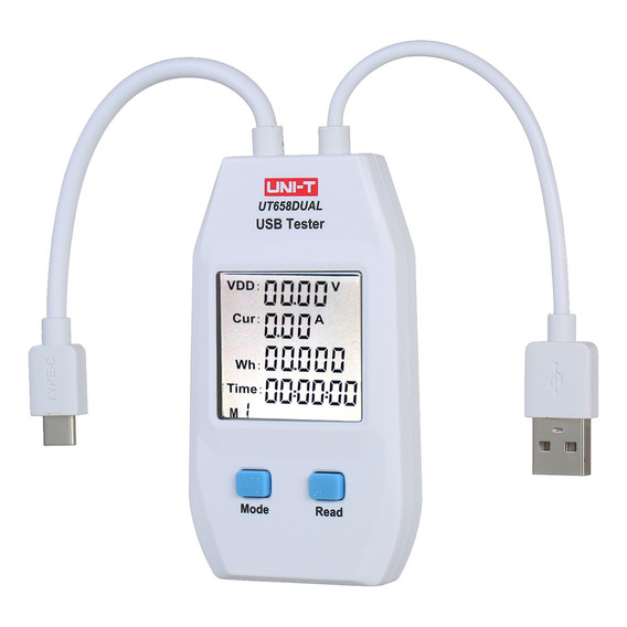 Medidor De Potencia Usb, Detector Lcd, Voltímetro, Amperímet