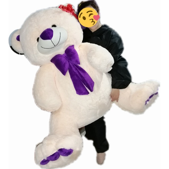 Oso De Peluche Gigante 1.50cmts + Moño De Regalo Y Perfumado