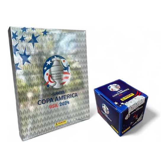 Album Pasta Dura Silver + 1 Caja Estampas Copa America 2024