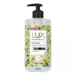 Sabonete Líquido Lux Botanicals 500ml Pump Glicerina