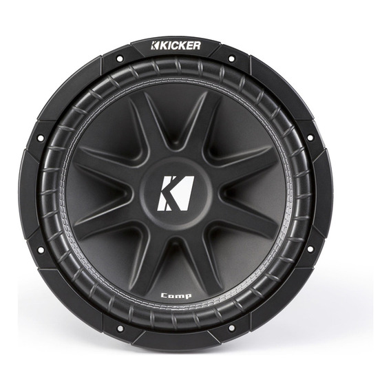 Subwoofer Kicker De 12 Pulgadas 43c124 C12 Series 300w Max 150w Rms Bobina Sencilla De 4 Ohms Color Negro 1 Bocina