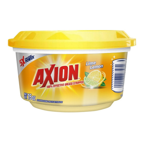Axion Lavatrastes Lima-limón En Pasta, 425 G