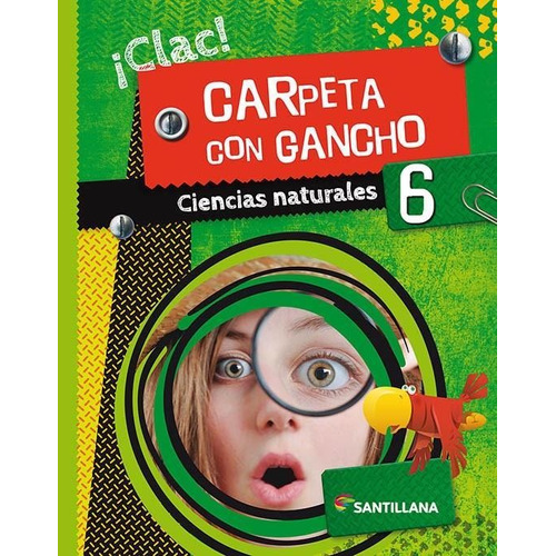 Ciencias Naturales 6 Carpeta Con Gancho - Clac - Santillana 