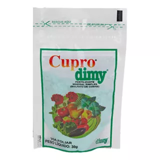 Dimy Cupro 30g Fertilizante Fungicida Sulfato De Cobre
