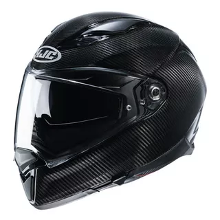 Capacete Hjc F70 Solido Carbon Preto @ Tamanho Do Capacete 58