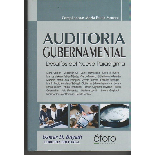 Auditoria Gubernamental - Maria Estela Moreno