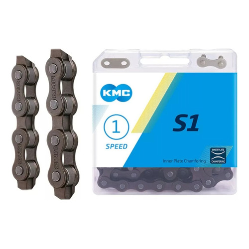 Cadenilla Sram Ancha 1/2 X 1/8 S1 Marron Kmc 1 Velocidad Color Negro