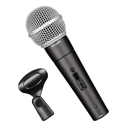 Perry Micrófono Vocal Dinámico Profesional, Micrófono Xlr