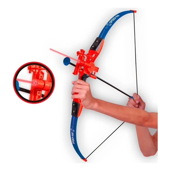 Arco Y Flecha De Juguete Ditoys Professional Bow & Arrow  Color Rojo - Spiderman