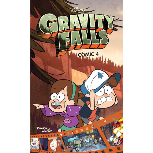 Gravity Falls. Cómic 4, de Disney. Serie Infantil y Juvenil Editorial Planeta Infantil México, tapa blanda en español, 2018