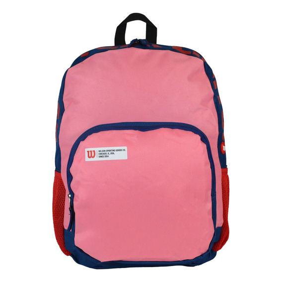 Mochila Mujer Wilson Reforzada Deportes Gym Porta Notebook Color Rosa