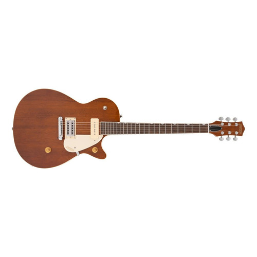 Guitarra eléctrica Gretsch Streamliner G2215-P90 jet de nato single barrel stain brillante con diapasón de laurel