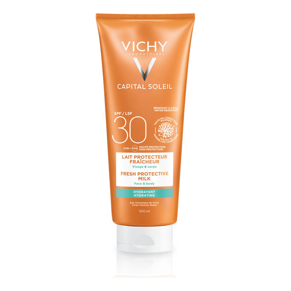 Vichy Ideal Soleil Fps 30 Leche Beach Protect 300ml niños/pediatrico